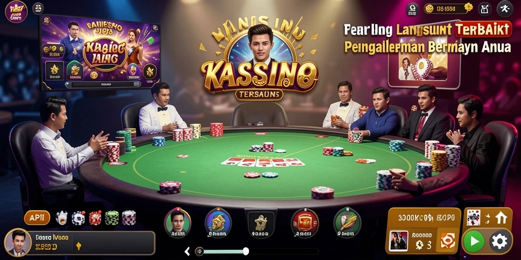 Tampilan permainan langsung API33 yang mengesankan dan interaktif.