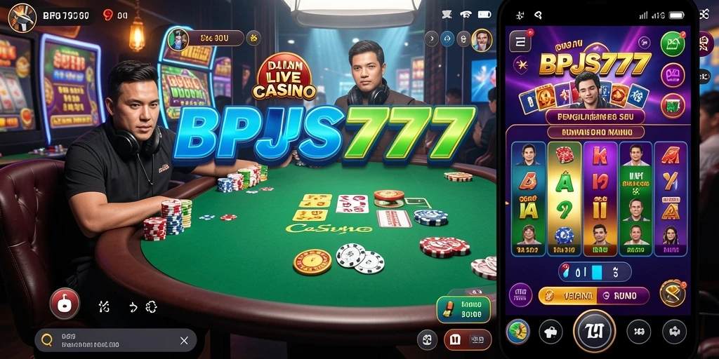 Tampilan menakjubkan dari gameplay Live Casino di BPJS777.