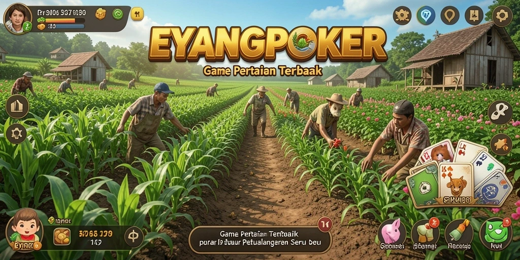 Gameplay menarik EYANGPOKER yang memikat para petani virtual.