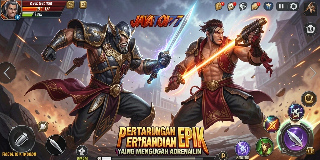 Tampilan gameplay <strong>JAYATOP77</strong> yang penuh aksi dan seru.