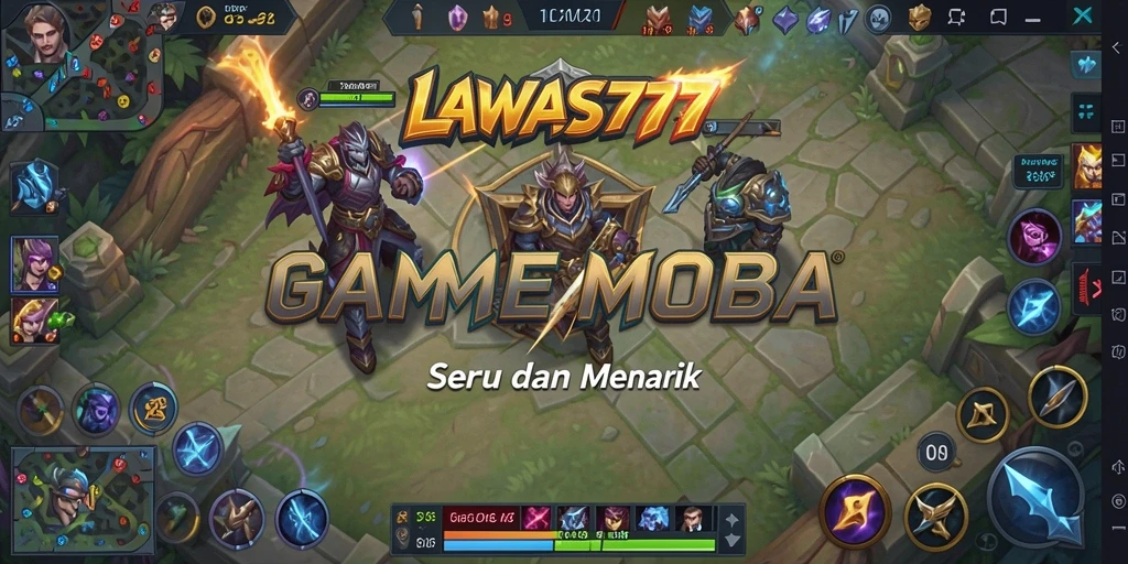 Tampilan gameplay seru dalam LAWAS777 dengan karakter yang beraksi.