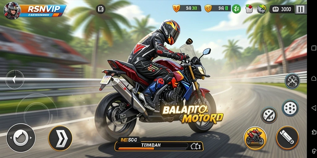 Tampilan gameplay RSNVIP yang mendebarkan dan penuh aksi.