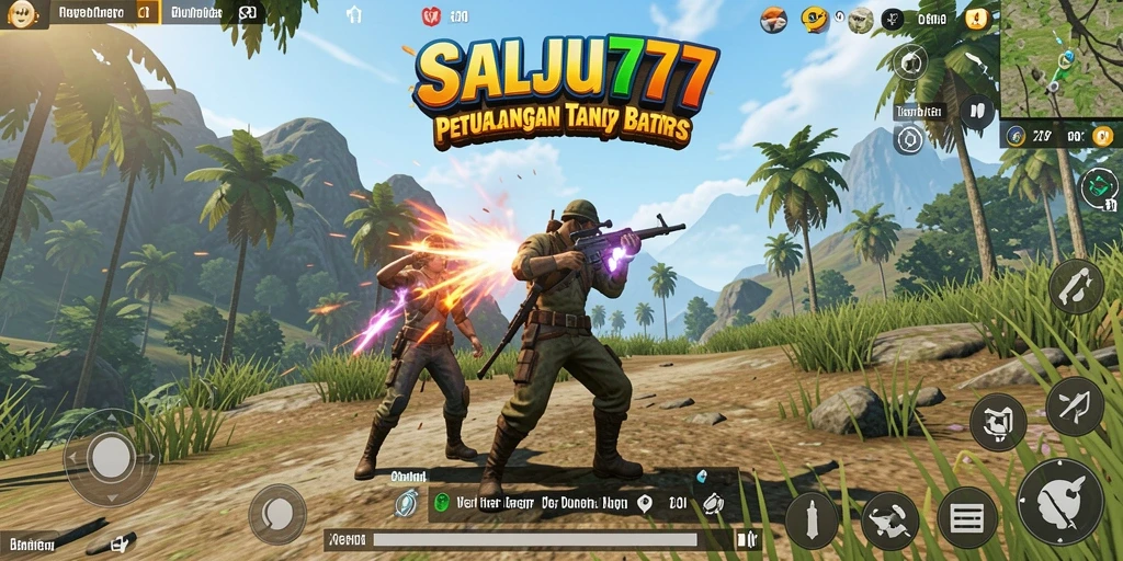 Gameplay SALJU777 yang memukau di dunia terbuka.